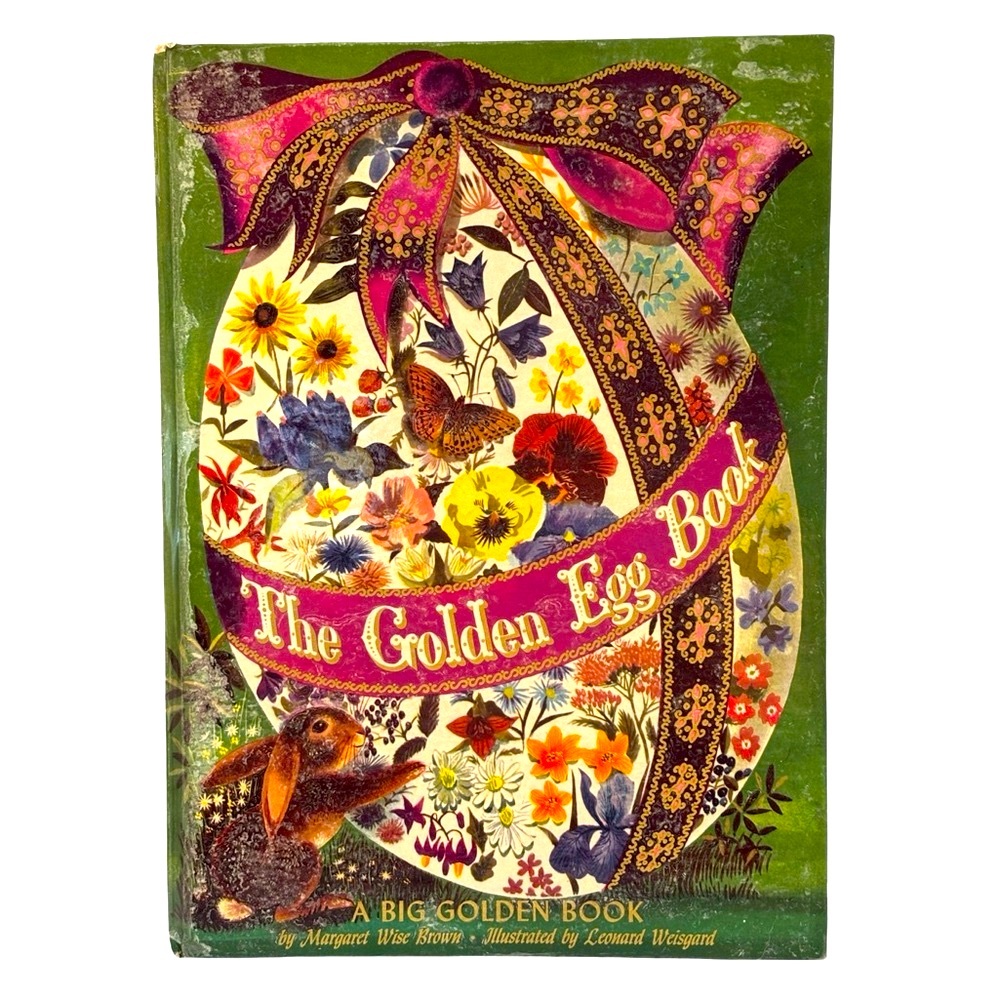 1947 The Golden Egg Book Margaret Wise Brown‎ Big Leonard Weisgard Illustration